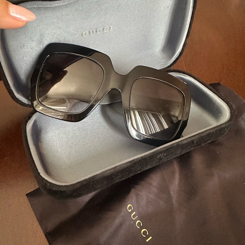Gucci Black Women's Sunglasses